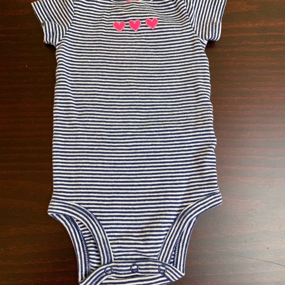 Koala Kids Carter's Baby Girl One Piece Bodysuits Bundle Size 9 Months - Picture 3 of 7